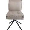 KARE Design Chaise pivotante Chelsea gris> Meubles