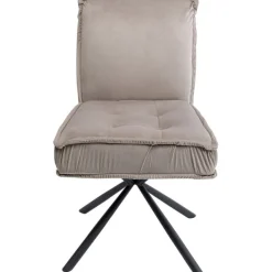 KARE Design Chaise pivotante Chelsea gris> Meubles
