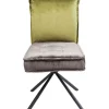 KARE Design Chaise pivotante Chelsea vert> Meubles