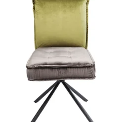 KARE Design Chaise pivotante Chelsea vert> Meubles