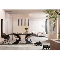 KARE Design Chaise pivotante Coco anthracite><noscript><img width=