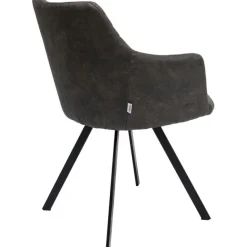 KARE Design Chaise pivotante Coco anthracite><noscript><img width=