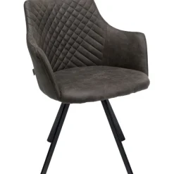 KARE Design Chaise pivotante Coco anthracite><noscript><img width=