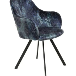 KARE Design Chaise pivotante Coco Hugs Keops Blue limitée> Meubles