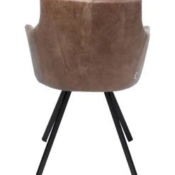 KARE Design Chaise pivotante Coco marron><noscript><img width=