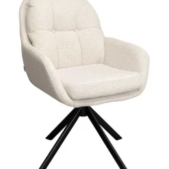 KARE Design Chaise pivotante Molly beige> Meubles