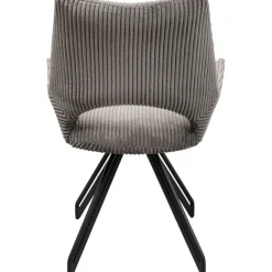 KARE Design Chaise pivotante Rich gris foncé><noscript><img width=