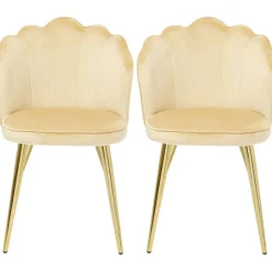 KARE Design Chaise Princess beige (2/set)> Meubles