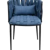 KARE Design Chaise Saluti bleu> Meubles