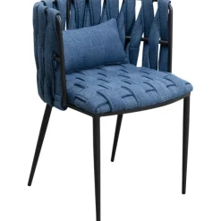 KARE Design Chaise Saluti bleu> Meubles