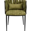 KARE Design Chaise Saluti vert foncé> Meubles