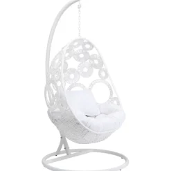 KARE Design Chaise suspendue Ibiza blanc><noscript><img width=