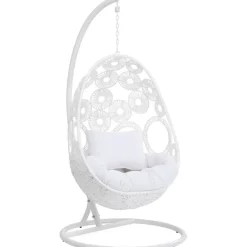 KARE Design Chaise suspendue Ibiza blanc><noscript><img width=