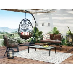 KARE Design Chaise suspendue Ibiza marron><noscript><img width=