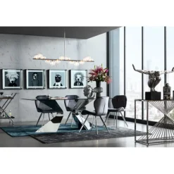 KARE Design Chaise Viva gris-chromé><noscript><img width=