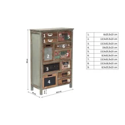 KARE Design Commode California 11 tiroirs><noscript><img width=