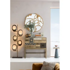 KARE Design Commode haute Chalet doré 13 tiroirs> Meubles