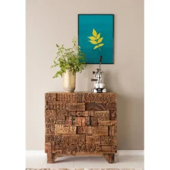 KARE Design Commode Shanti Puzzle Surprise Nature> Meubles