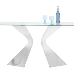 KARE Design Console Gloria chromé><noscript><img width=