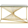 KARE Design Console Laser doré 120x40> Meubles