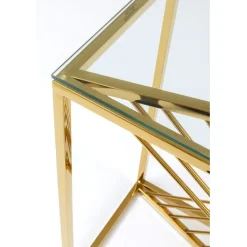KARE Design Console Laser doré 120x40><noscript><img width=