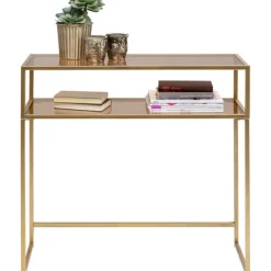 KARE Design Console Loft doré 85x80cm><noscript><img width=