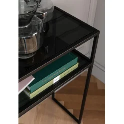 KARE Design Console Loft noir 80x85><noscript><img width=