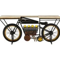 KARE Design Console Motorbike noir> Meubles