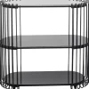KARE Design Console Wire noir 81x78cm> Meubles