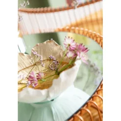 KARE Design Coupe décorative Flower Bloom crème-doré Ø20cm><noscript><img width=