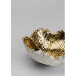 KARE Design Coupe décorative Flower Bloom crème-doré Ø25cm><noscript><img width=