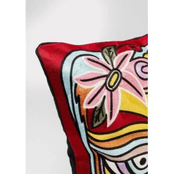 KARE Design Coussin Art Line Face 50x50cm><noscript><img width=