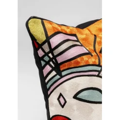 KARE Design Coussin Art Line orange 50x50cm><noscript><img width=