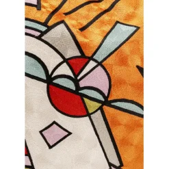KARE Design Coussin Art Line orange 50x50cm><noscript><img width=