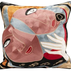 KARE Design Coussin Art Line Two Face 50x50cm> Accessoires