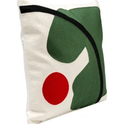 KARE Design Coussin Art Line vert 50x50cm> Accessoires