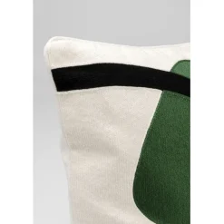 KARE Design Coussin Art Line vert 50x50cm><noscript><img width=