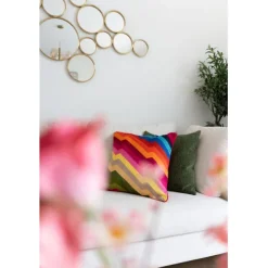 KARE Design Coussin Artistic Zig Zag 50x50cm> Accessoires