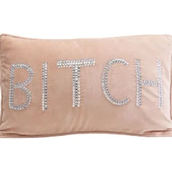 KARE Design Coussin Beads Bitch Blush 35x60cm> Accessoires