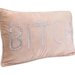 KARE Design Coussin Beads Bitch Blush 35x60cm> Accessoires