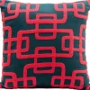 KARE Design Coussin Chain fuchsia 45x45cm> Accessoires
