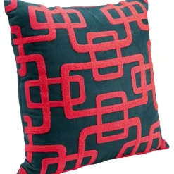 KARE Design Coussin Chain fuchsia 45x45cm> Accessoires