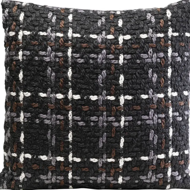 KARE Design Coussin Colorado noir 45x45cm> Accessoires