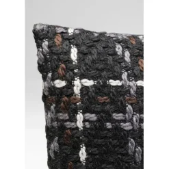 KARE Design Coussin Colorado noir 45x45cm><noscript><img width=