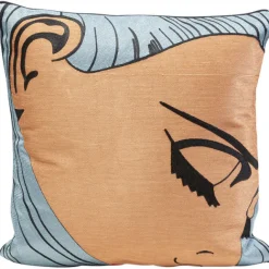 KARE Design Coussin Comic Face 50x50cm> Accessoires