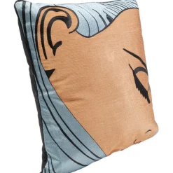 KARE Design Coussin Comic Face 50x50cm> Accessoires