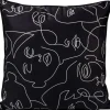 KARE Design Coussin Faces 45x45cm> Accessoires