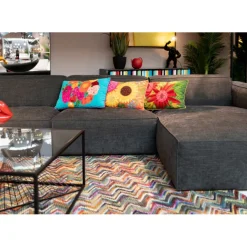 KARE Design Coussin Fiorista Blue 60x40cm> Accessoires