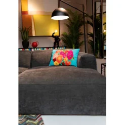 KARE Design Coussin Fiorista Blue 60x40cm><noscript><img width=