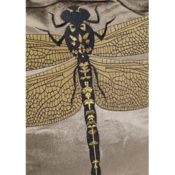 KARE Design Coussin Glitter Dragenfly marron 40x40cm><noscript><img width=